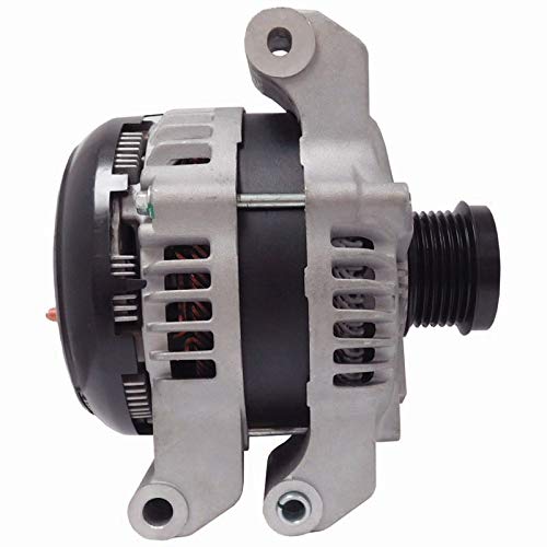 High-Performance Alternator Replacement for Dodge 1500 V6 (2013-2015), Jeep Grand Cherokee V6 (2011-2020), Dodge Durango V6 (2011-2020), Dodge Charger V6 (2011-2020), Dodge Challenger V6 (2015-2020), Chrysler 300 V6 (2011-2020) - Reliable Power for Daily Commuting, Off-Roading & Long Road Trips