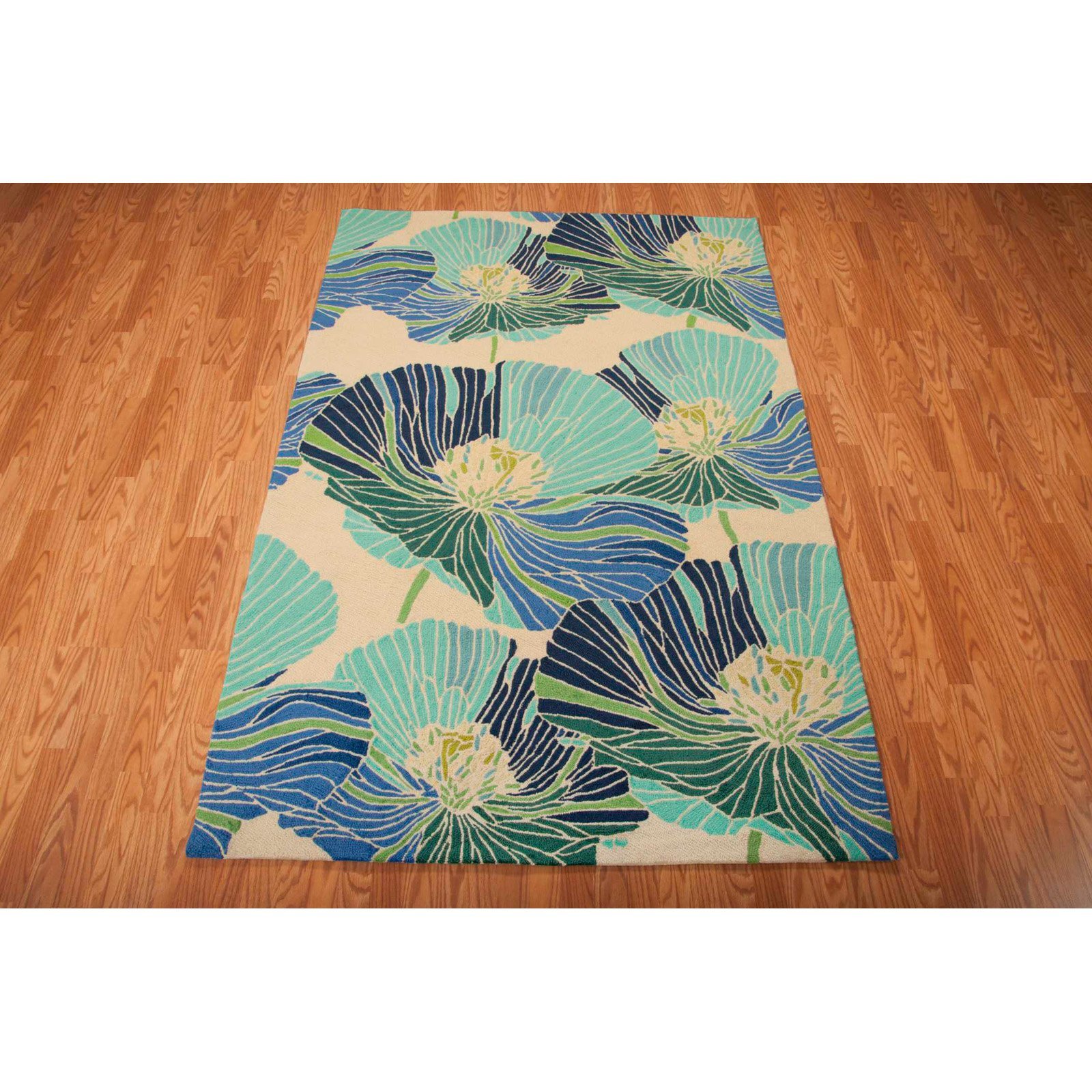 Nourison Fantasy Floral Sunset 5' x 7'6