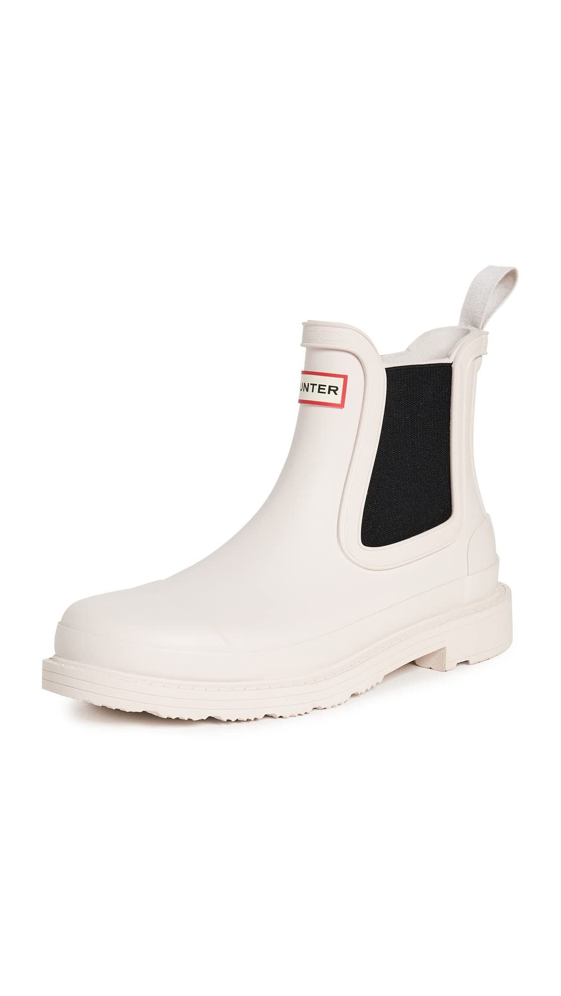Hunter Boots Women's Commando Chelsea Boots - Waterproof Rain Boots for Women | Slip-Resistant Outdoor Boots with Comfortable Cushioning | Perfect for Gardening, Hiking & Wet Weather