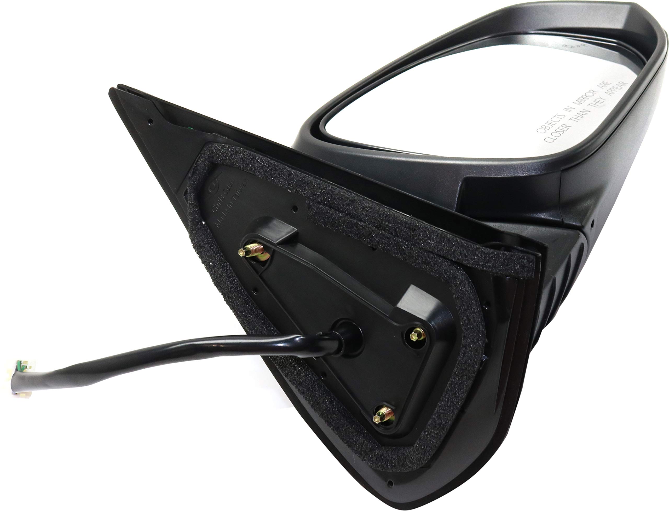 2016-2021 Toyota Tacoma Passenger Side Heated Power Mirror with Blind Spot Detection & Signal Light - Garage-Pro Replacement Glass for Enhanced Safety & Visibility - Perfect for Winter Driving & Parking Assistance