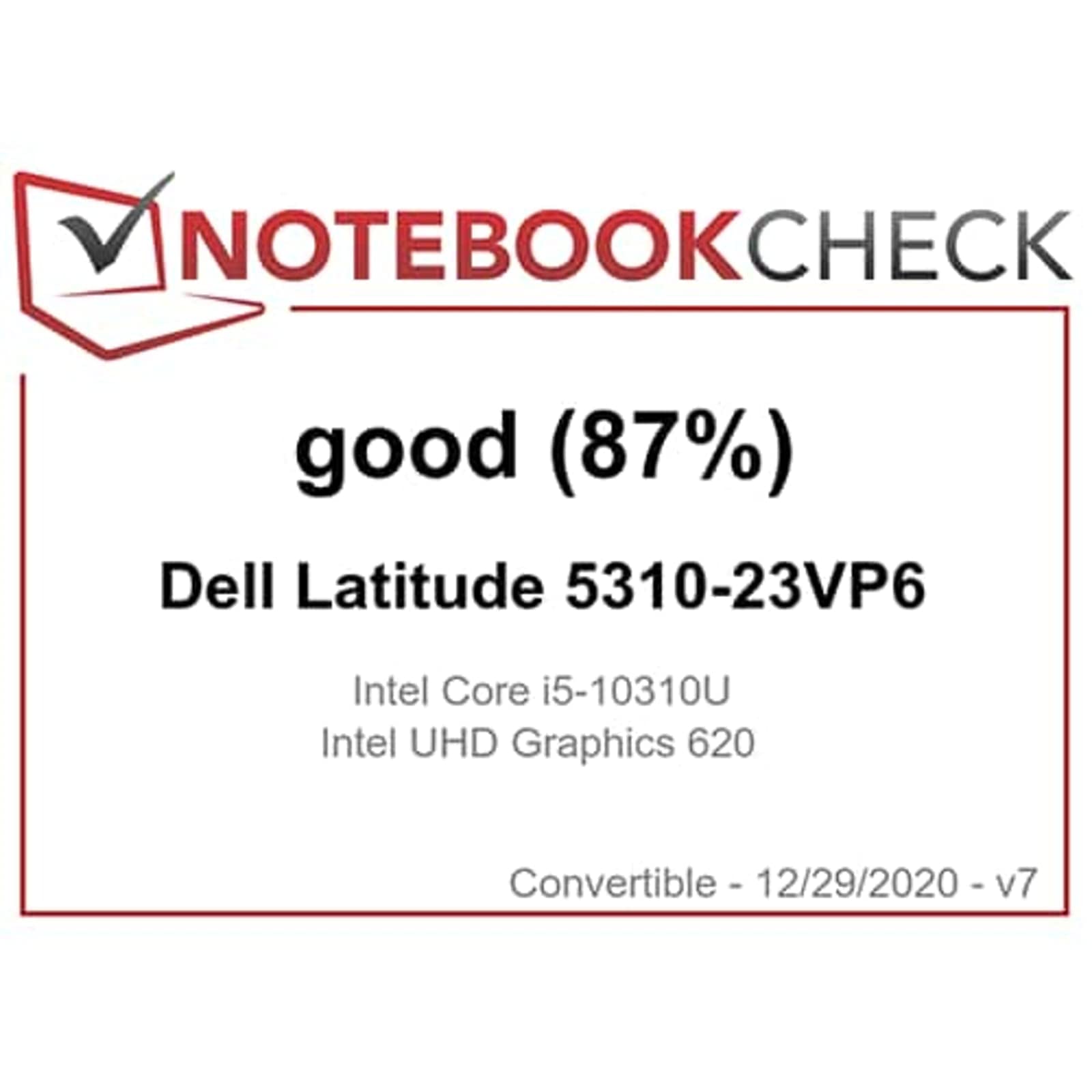 Refurbished Dell Latitude 5310 2-in-1 Laptop - 13
