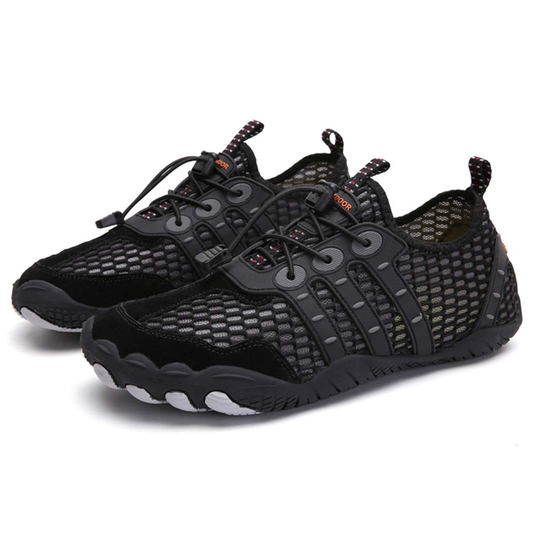 SuperDuo Men's Outdoor Hiking & Sports Shoes - Breathable Mesh Casual Shoes for Trail Running, Camping & Adventure Travel