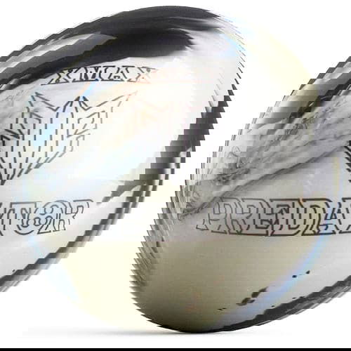 ELITE Predator Xmax Silver/Black Pearl Bowling Ball - High Performance for Strikes & Spares | Perfect for League Play & Tournament Bowlers