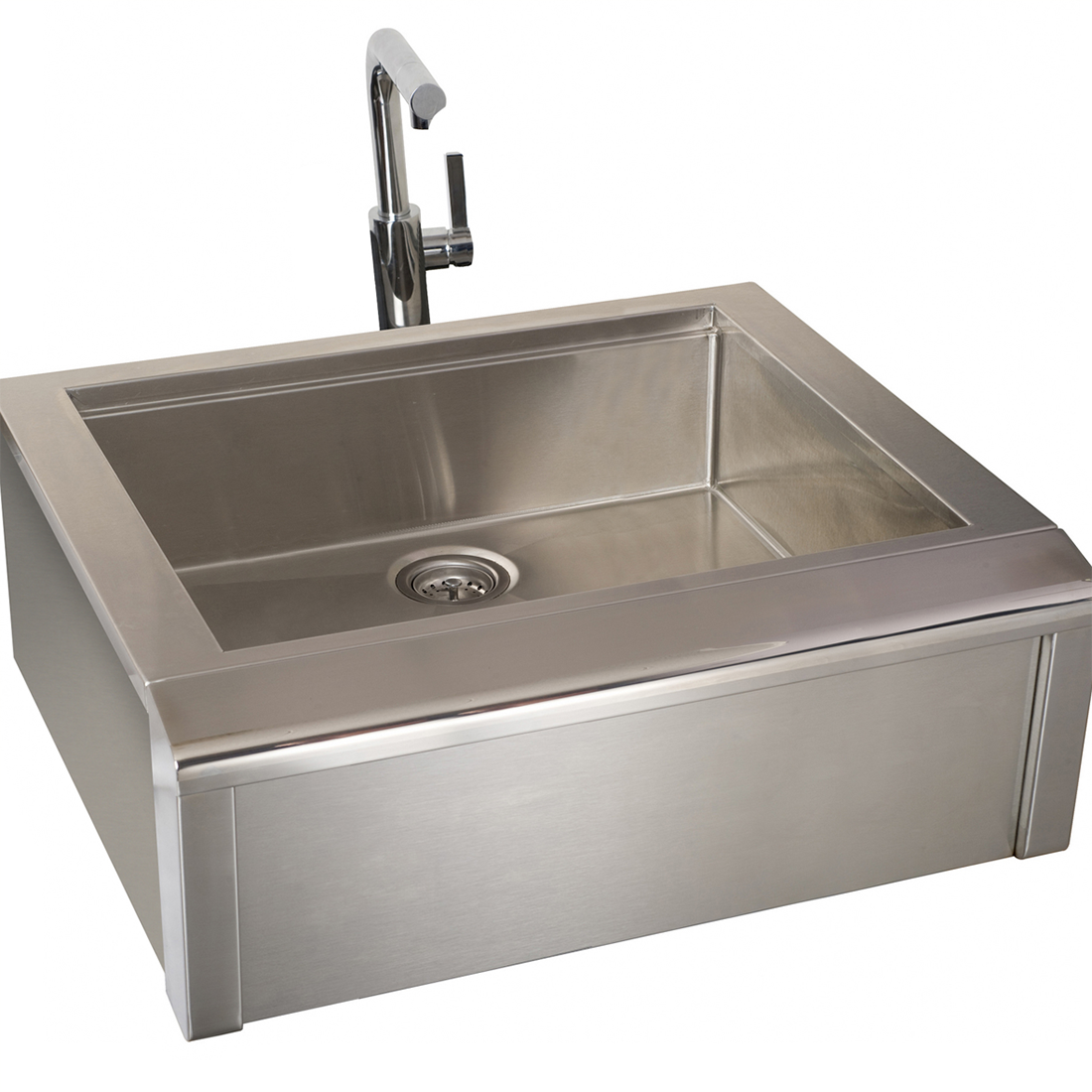 Versa 30-Inch Outdoor Sink System - Stainless Steel Utility Sink for Patio, Garden & RV - Perfect for Camping, BBQ & Outdoor Cleaning