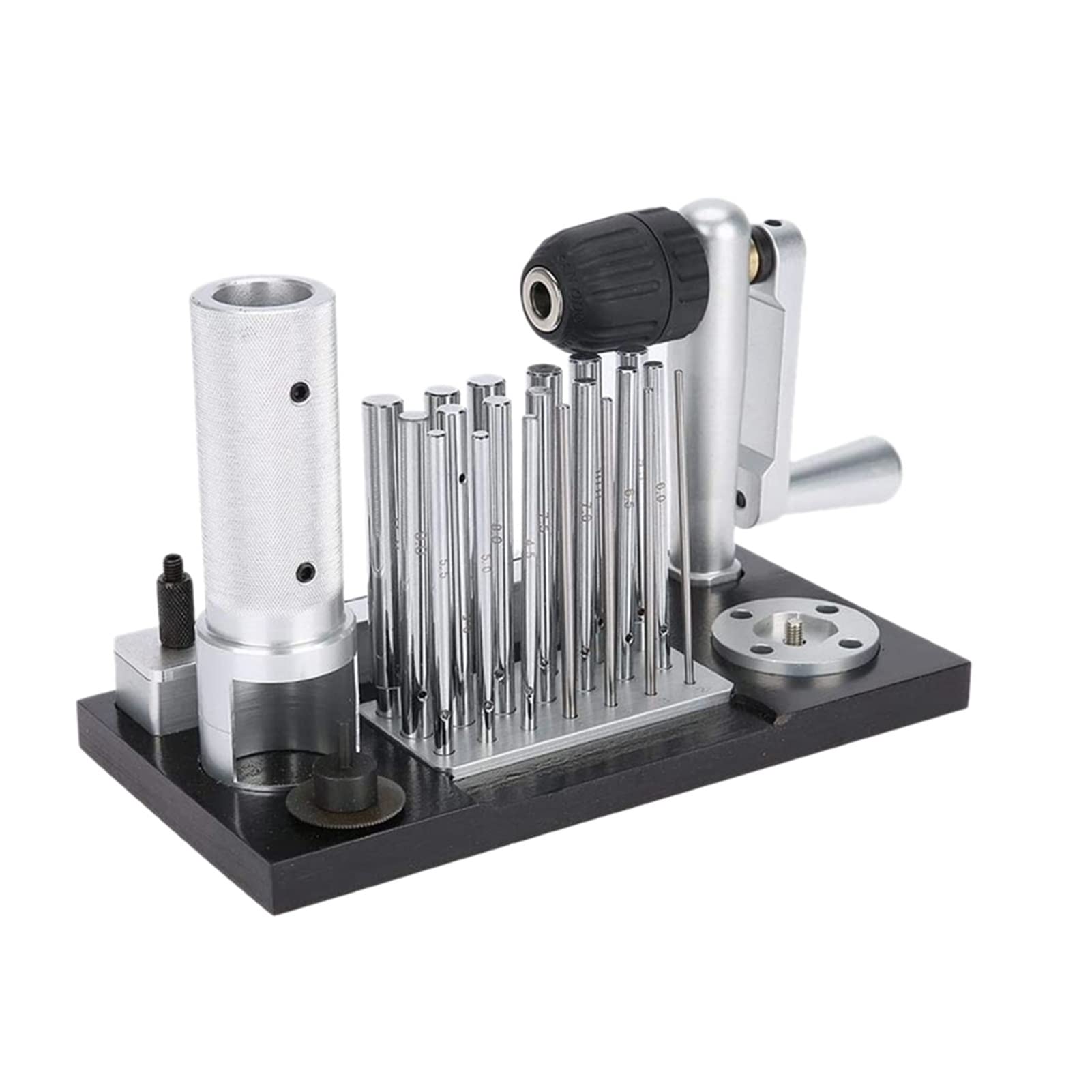 PAMDO Professional Jewelry Making Kit - Watch Repair Tools, Ring Maker Tool, Manual Wire Drawing Machine & Bending Tool for DIY Jewelry Crafting - Perfect for Watchmakers, Jewelers & Hobbyists (Home Studio, Workshop Use)