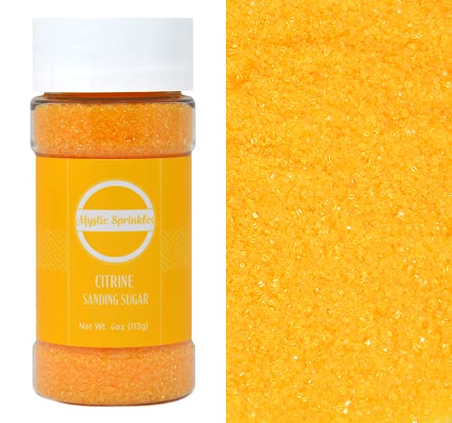 Citrine Sanding Sugar 4oz