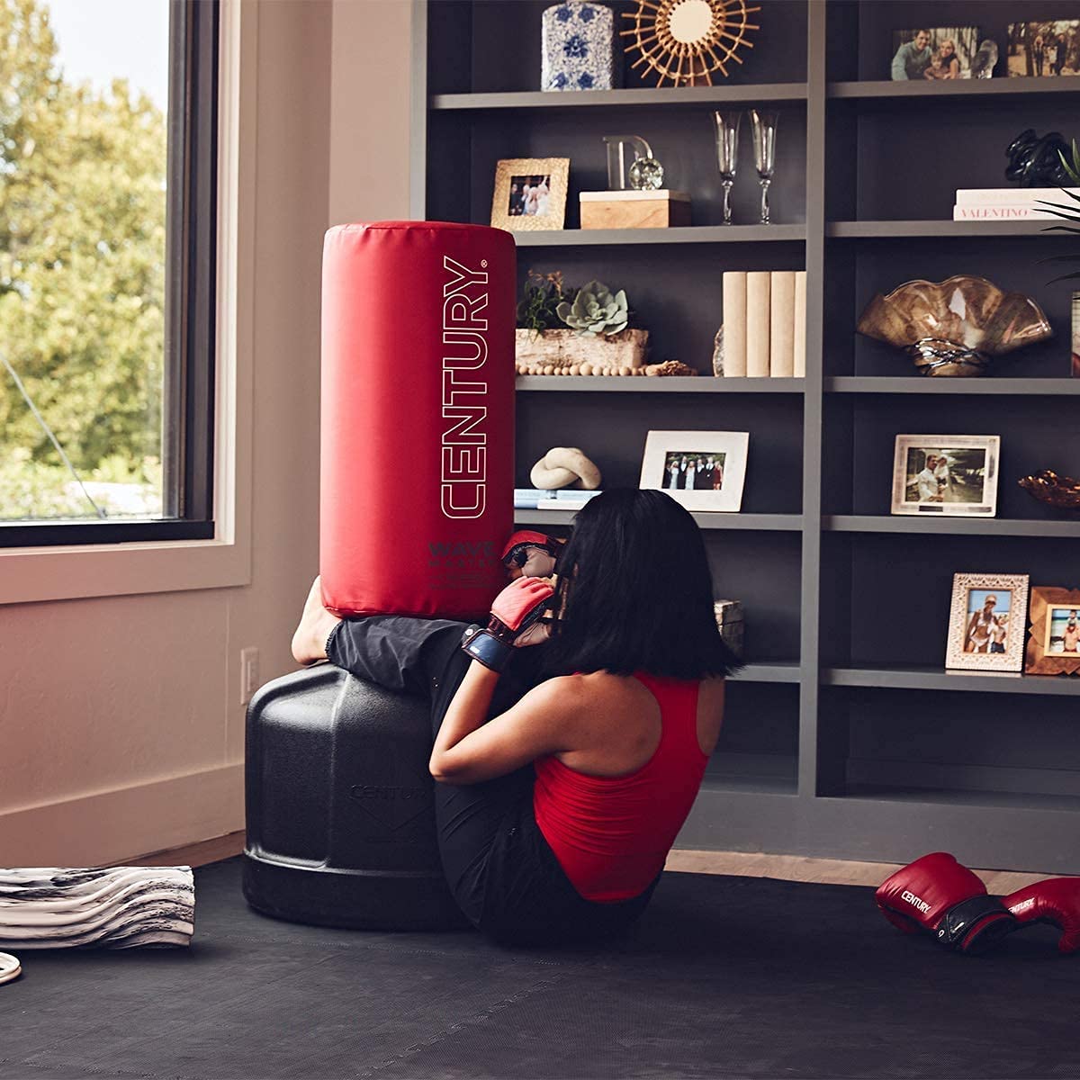 Century Original Wavemaster Freestanding Heavy Punching Bag for Boxing, MMA & Kickboxing Training - Perfect for Home Gym, Martial Arts & Fitness Workouts