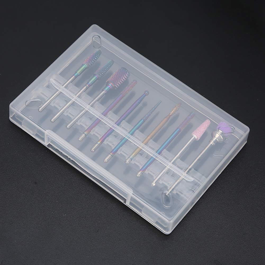 Professional Nail Drill Bits Set - Easy to Use & Portable for Home & Salon Manicures - Perfect for Nail Art, Acrylics & Gel Extensions