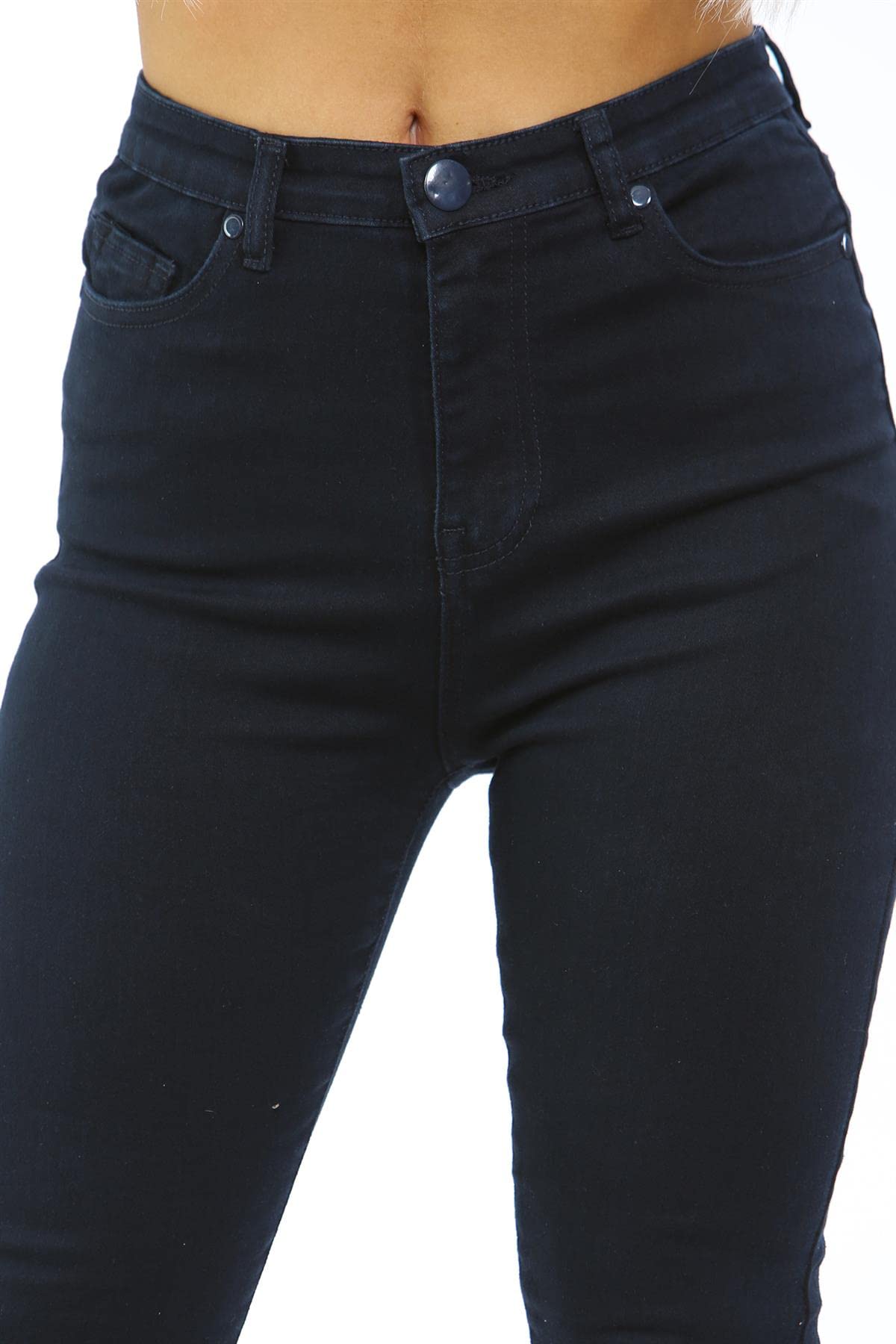 MYT Women's High Waist Skinny Jeans - Stretch Denim Pants UK 8-20 for Work & Casual Wear