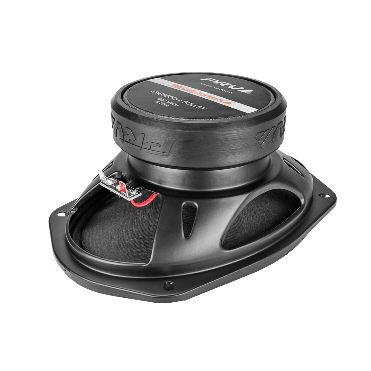 PRV Audio 6x9 Bullet Midrange Speakers - 500W Program Power, 4 Ohm High Performance Car Audio Loudspeakers (Pair) with Exclusive Lanyard - Perfect for Car Audio Upgrades & Professional Sound Systems