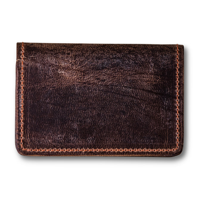 Tupper Slim Bifold RFID Blocking Leather Wallet for Men - Perfect for Everyday Carry, Travel & Business (Black)