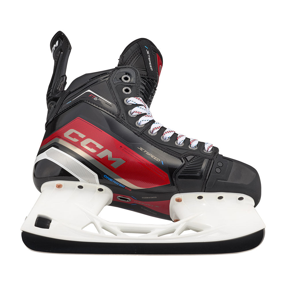 CCM Jetspeed FT6 Pro Senior Ice Hockey Skates - High Performance Skates for Competitive Players - Perfect for Ice Hockey Games & Training