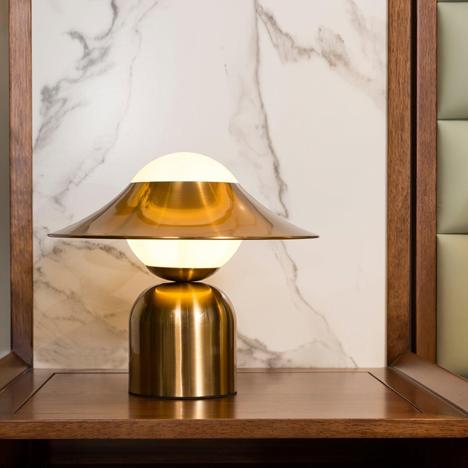 Bonbon Disc Table Lamp - Modern LED Night Light for Bedroom, Living Room & Office - Stylish Home Decor Lighting