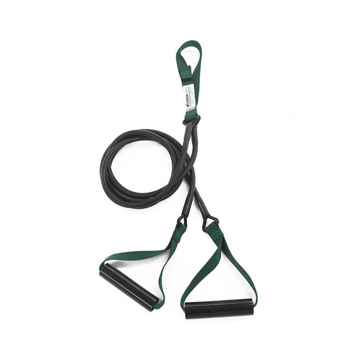 Stretch Cord with Handles - Adjustable Exercise Resistance Bands for Home Workouts, Strength Training, and Physical Therapy - Perfect for Gym, Yoga, and Fitness Enthusiasts