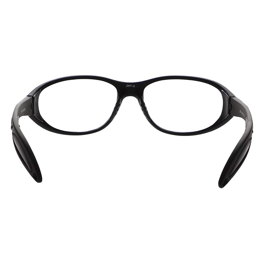 Lead Glasses for X-Ray Radiation Protection - 0.75mm Pb Equivalence, Lightweight Frame with Soft Grip Temple Bars - Ideal for Dentists, Radiologists & Medical Professionals During X-Ray Procedures