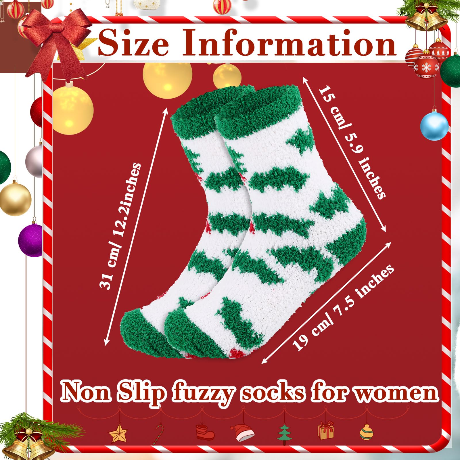 100 Pairs Bulk Fuzzy Socks for Women - Cozy Plush Winter Warm Socks, Christmas Stocking Stuffers & Holiday Gifts - Perfect for Gifting, Party Favors, and Seasonal Decorations