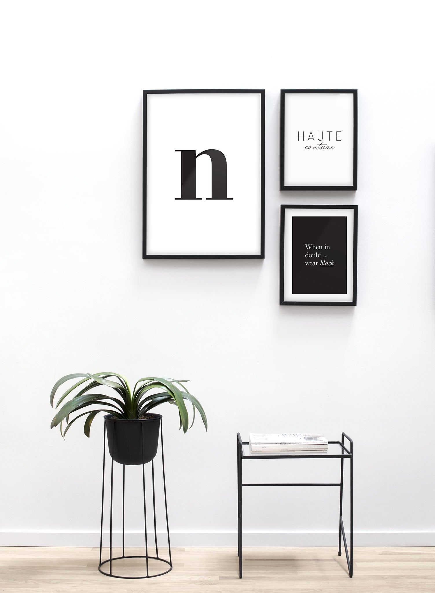 Lowercase Letter N Poster - Educational Alphabet Wall Art for Kids, Classroom & Homeschool Decor - Perfect for Preschool Learning & Nursery Room