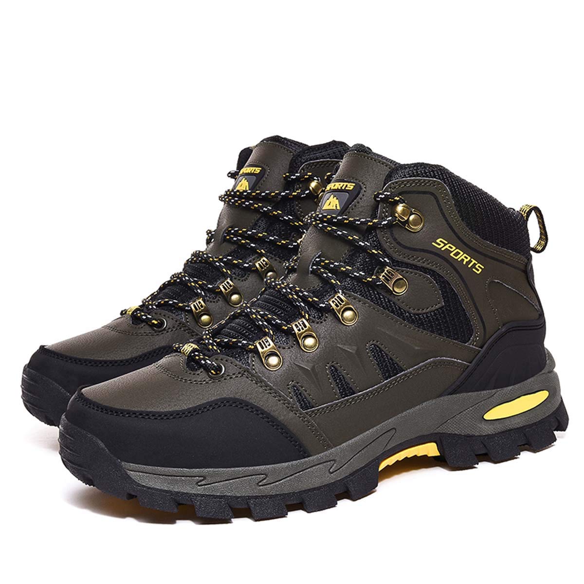 Lightweight Breathable Waterproof Hiking Shoes for Men & Women - Non-Slip Outdoor Sneakers for Camping, Trail Walking & Adventure Activities