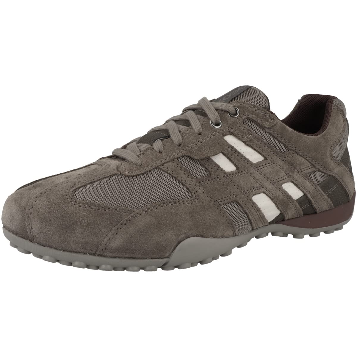 Geox Men's Breathable Sneakers - Lightweight Walking Shoes for Men with Cushioned Insoles | Perfect for Running, Gym Workouts & Casual Wear