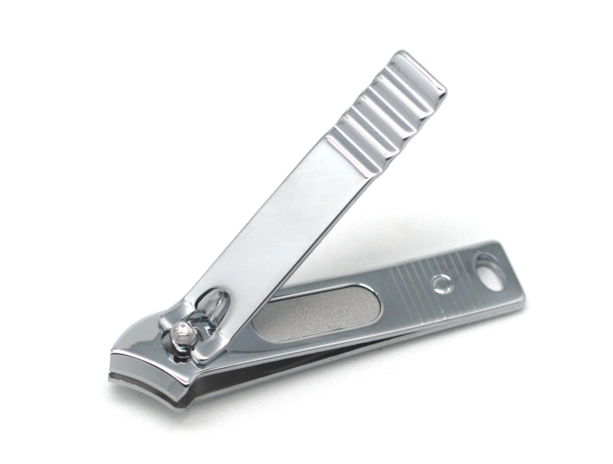 Premium Stainless Steel Nail Clipper Set with Contoured Slant Blades & Laser File - Safe & Easy Nail Trimming for Women, Men & Kids - Perfect for Home, Travel, and Salon Use