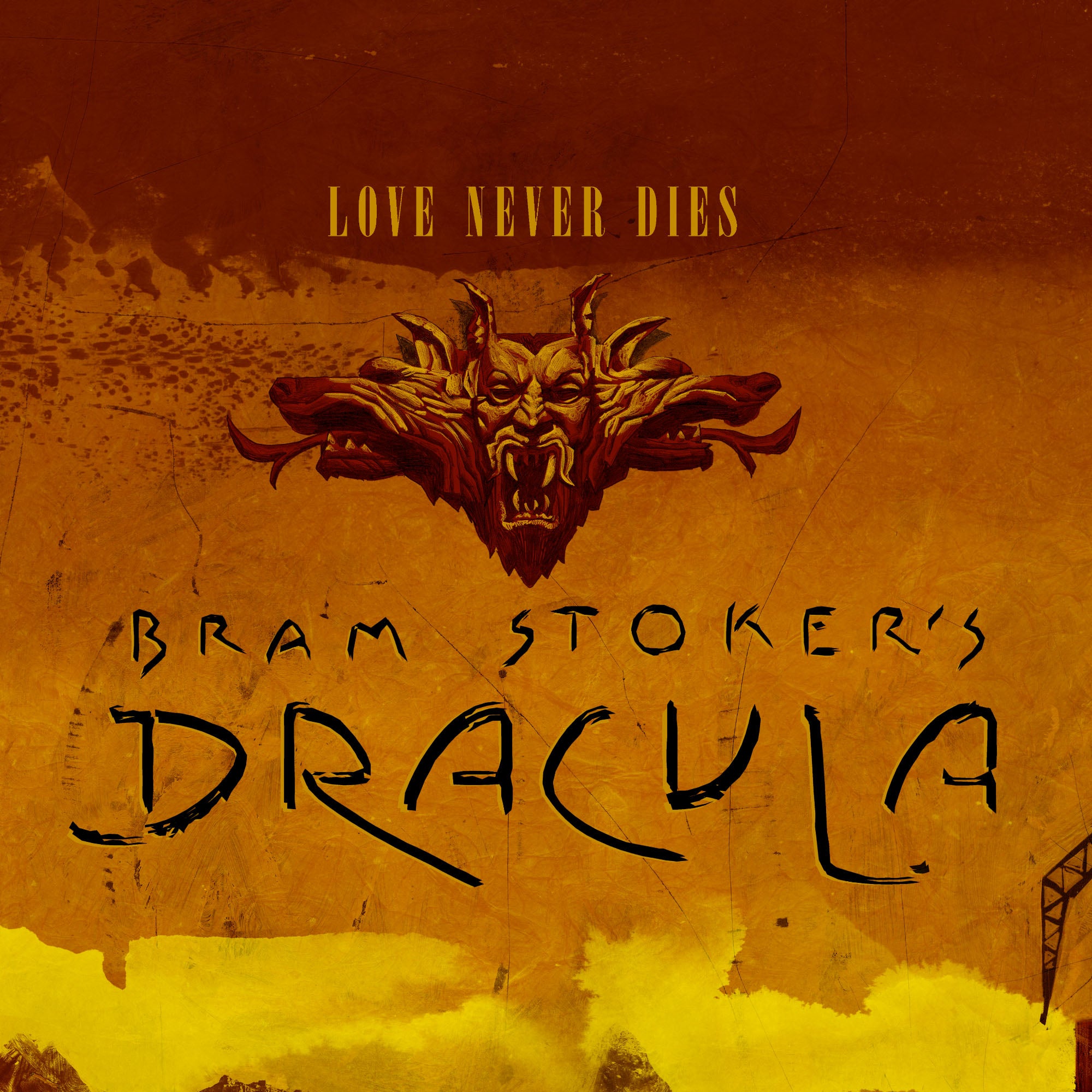 Bram Stoker's Dracula Movie Poster - Classic Gothic Horror Film Wall Art Decor for Home Theater, Office & Halloween Party Decorations