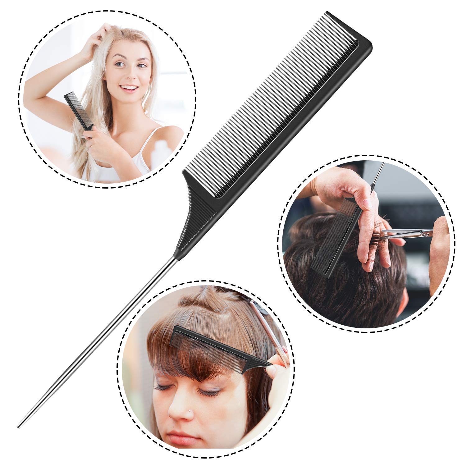 Professional Hair Color Cap for Highlights, Dye Brush & Bowl Set with Tail Comb - Perfect for Salon Styling & At-Home Hair Coloring