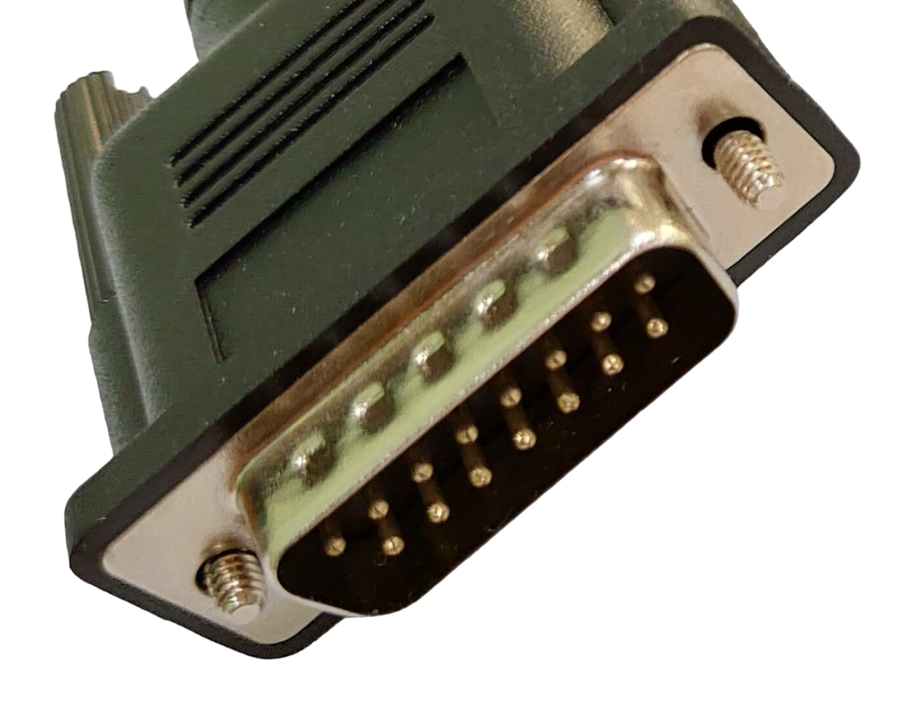 15 Pin RS232 Serial Cable Male to Female - 5/10/15/25/35 Feet Length Options - Durable DB9 Connector for Computer, Printer, POS System & Industrial Equipment Connectivity