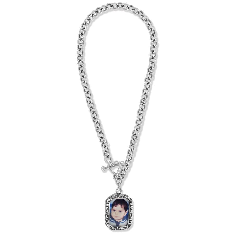 Personalized Photo Necklace - Custom Engraved Picture Pendant for Loved Ones | Perfect Gift for Mom, Wife, Girlfriend on Birthday, Anniversary & Valentine's Day