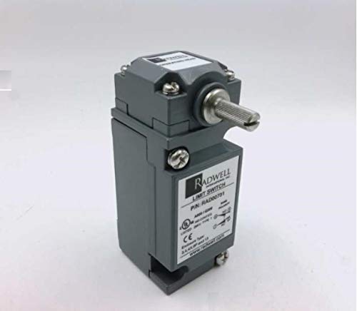RADWELL Verified Substitute LSA1A-SUB SPDT Limit Switch | Standard Travel Rotary Head | Non-Interchangeable Switch Body Parts | OEM Replacement for Industrial Automation & Machinery