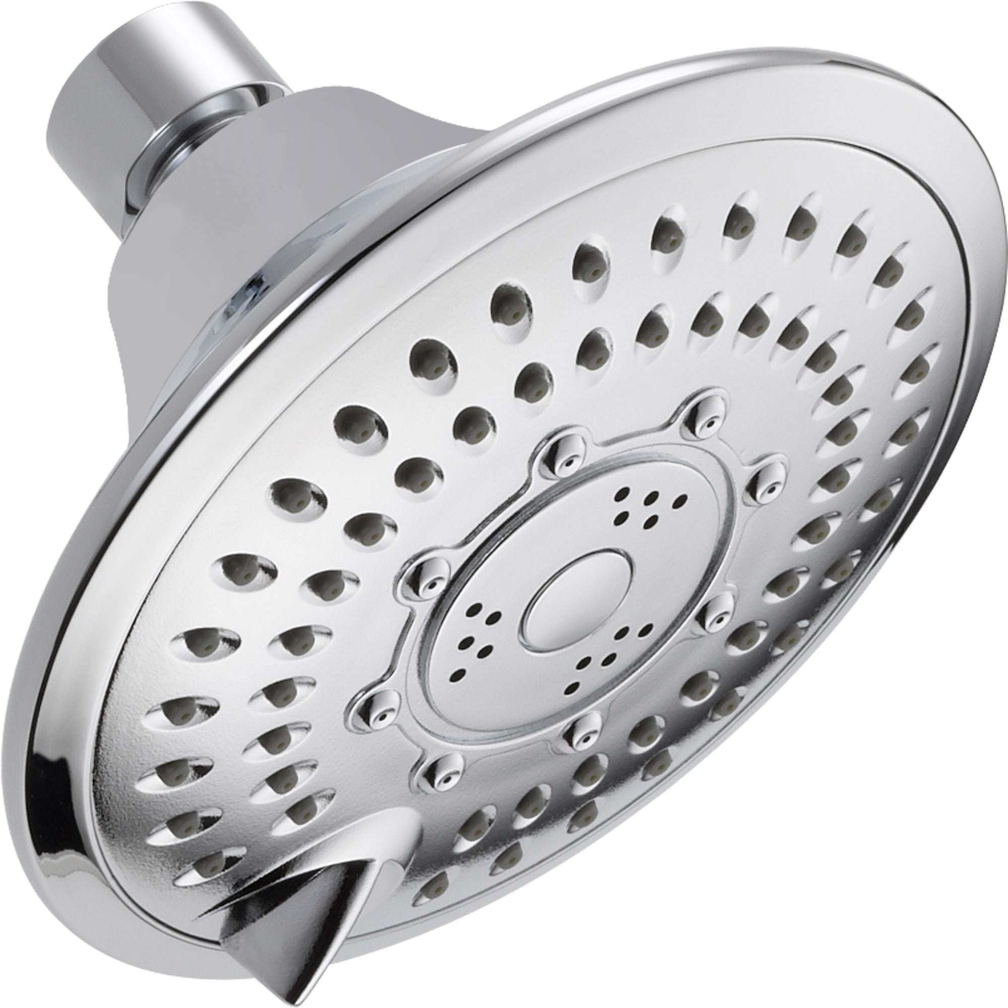 Delta 5-Setting Touch Clean Shower Head in Chrome Finish - High Pressure Rainfall Showerhead with Easy-Clean Nozzles for Spa-Like Bathroom Experience (Model 563240) - Perfect for Master Bathrooms, Guest Suites & Luxury Hotels