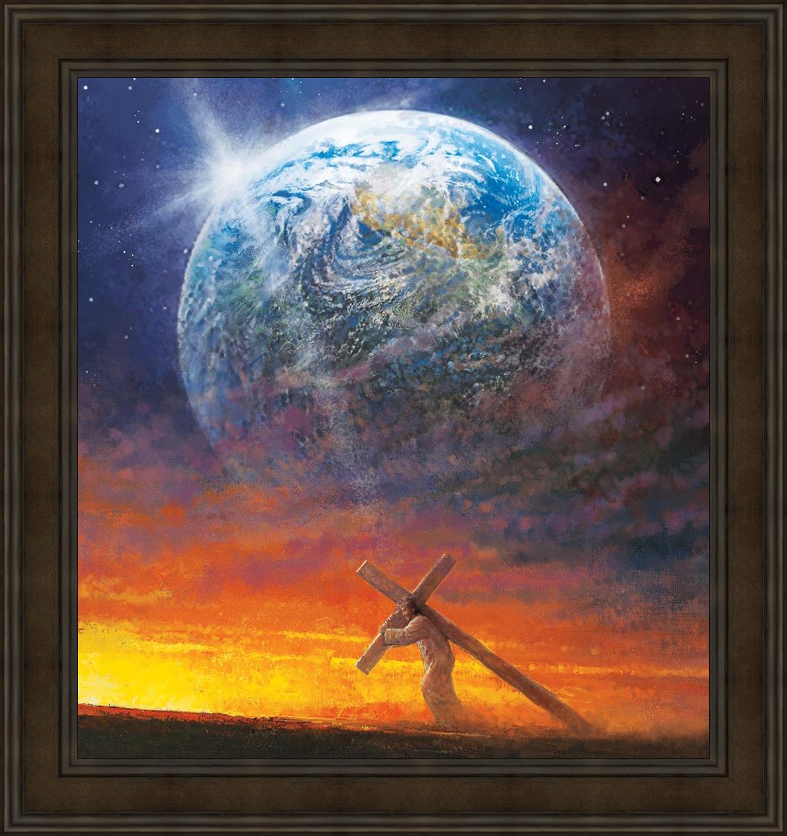 Behold, The Lamb of God - Religious Wall Art Decor for Home & Church - Perfect for Christian Faith Inspiration & Worship Spaces