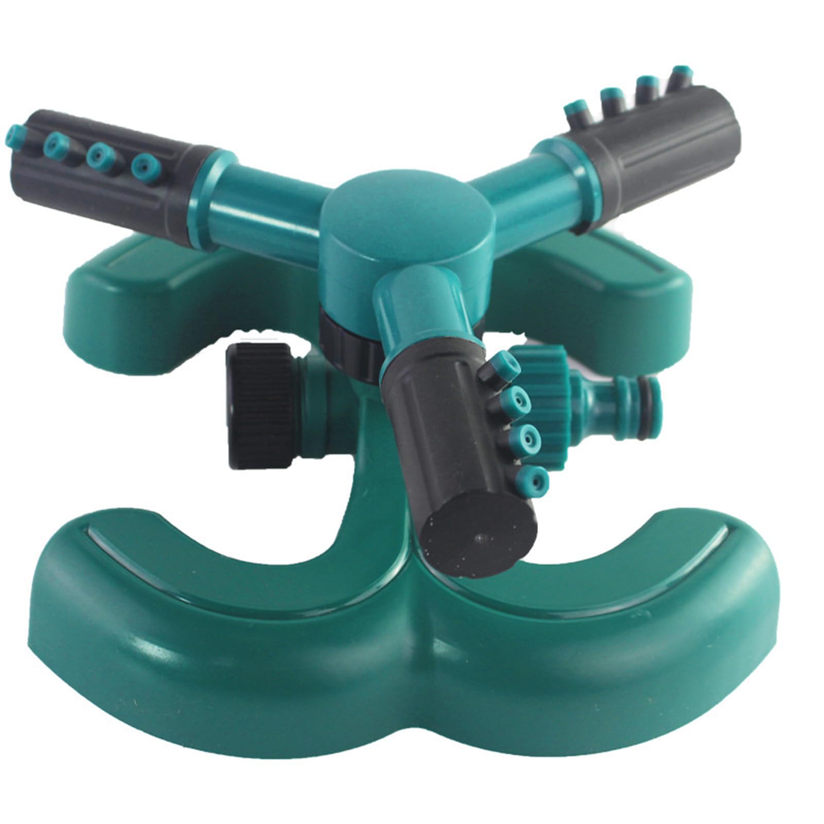 Upgraded 360 Degree Rotating Lawn Sprinkler - Automatic Garden Irrigation System with Adjustable Spray for Yard, Grass & Plants | Perfect for Watering Large Lawns, Gardens & Landscapes