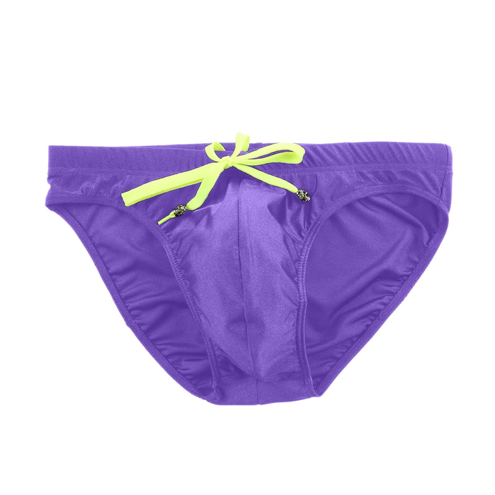 Breathable Men's Brief Underwear - Comfortable Cotton Bikini Underpants for Casual Wear & Daily Use | Solid Color Men's Underwear for Gym, Workout & Everyday Comfort
