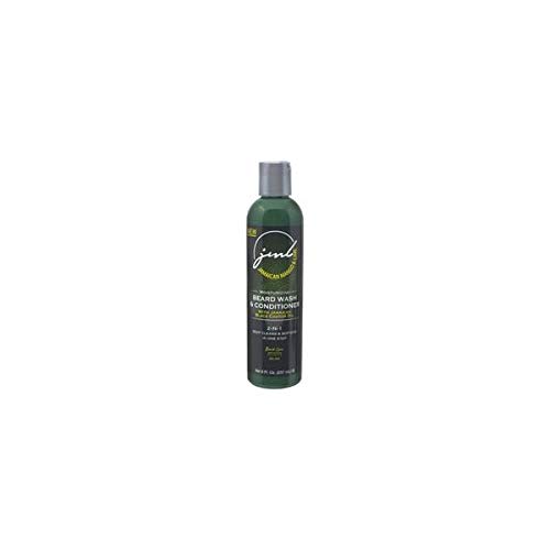 Jamaican Mango & Lime Beard Wash & Conditioner 8oz - Natural Beard Care for Men - Softens & Hydrates Facial Hair - Perfect for Daily Grooming & Styling