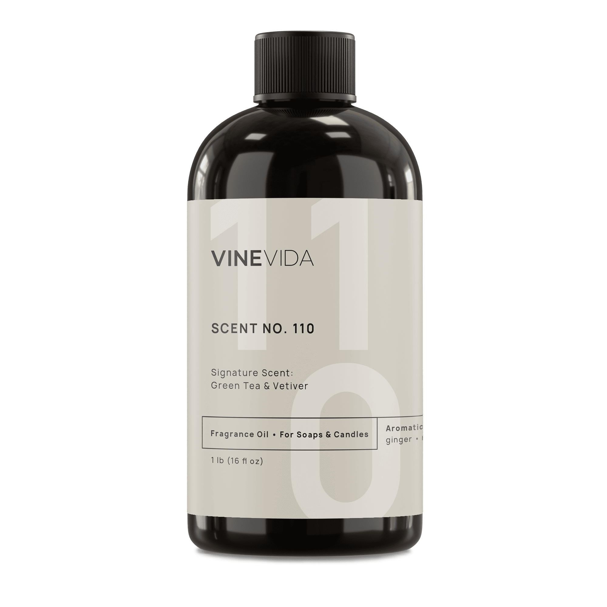 Premium Green Tea & Vetiver Fragrance Oil for Handmade Soaps, Candles, Diffusers - Relaxing Aromatherapy for Home Spa & Meditation