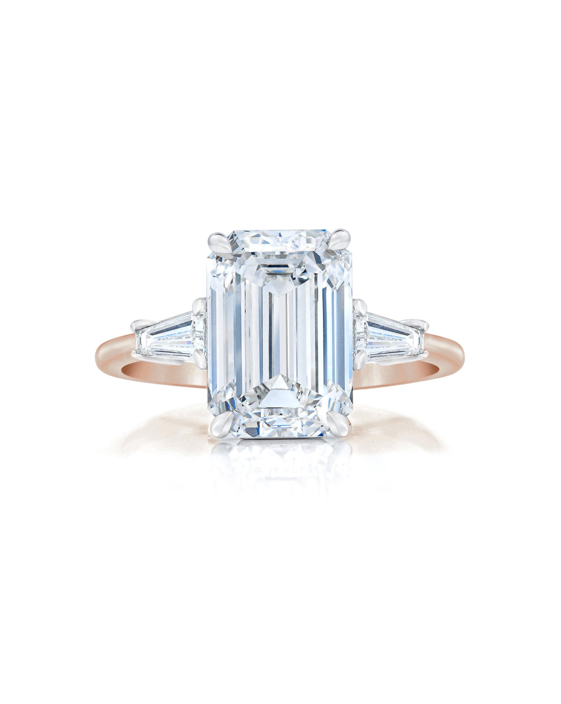Baguette Side Stones - Elegant Diamond Accent Stones for Jewelry Making, Engagement Rings & Wedding Bands - Perfect for Custom Designs & Fine Jewelry Repair