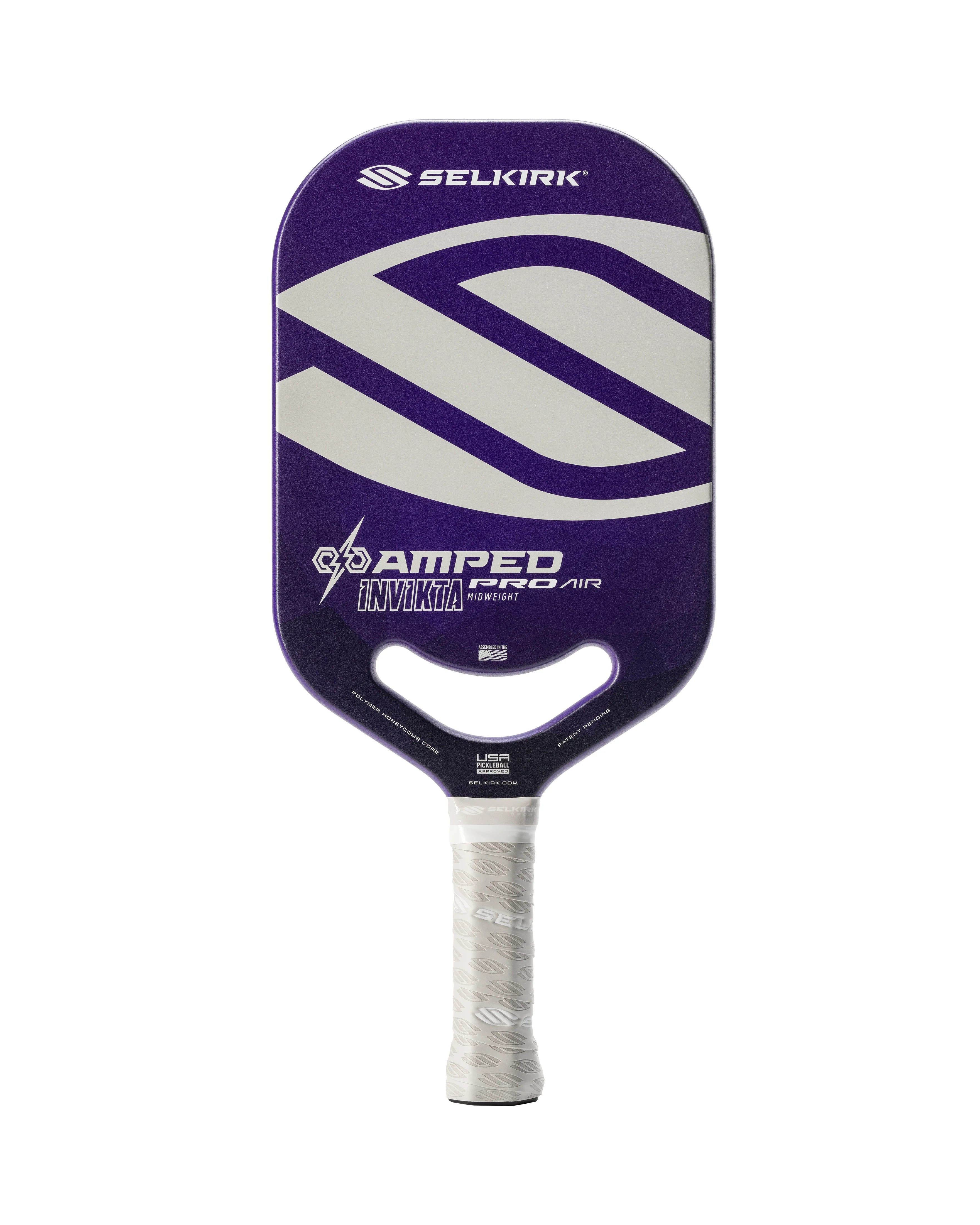 Selkirk AMPED Pro Air Pickleball Paddle - Purple | Lightweight & Durable for Competitive Play | Perfect for Indoor & Outdoor Pickleball Games