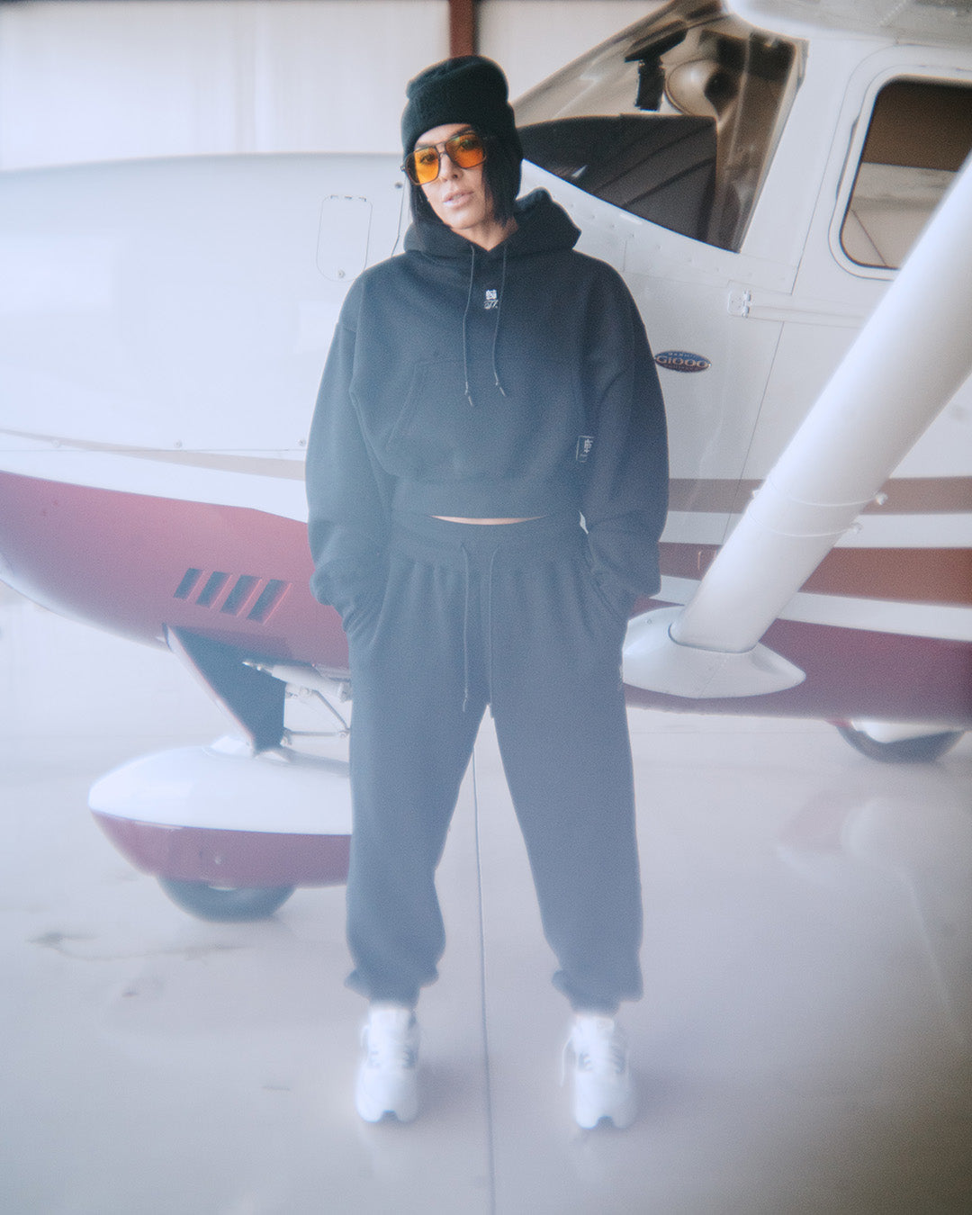 Women's Oversized Sweatpants - Black | Soft & Comfortable Joggers for Lounge, Workout & Casual Wear