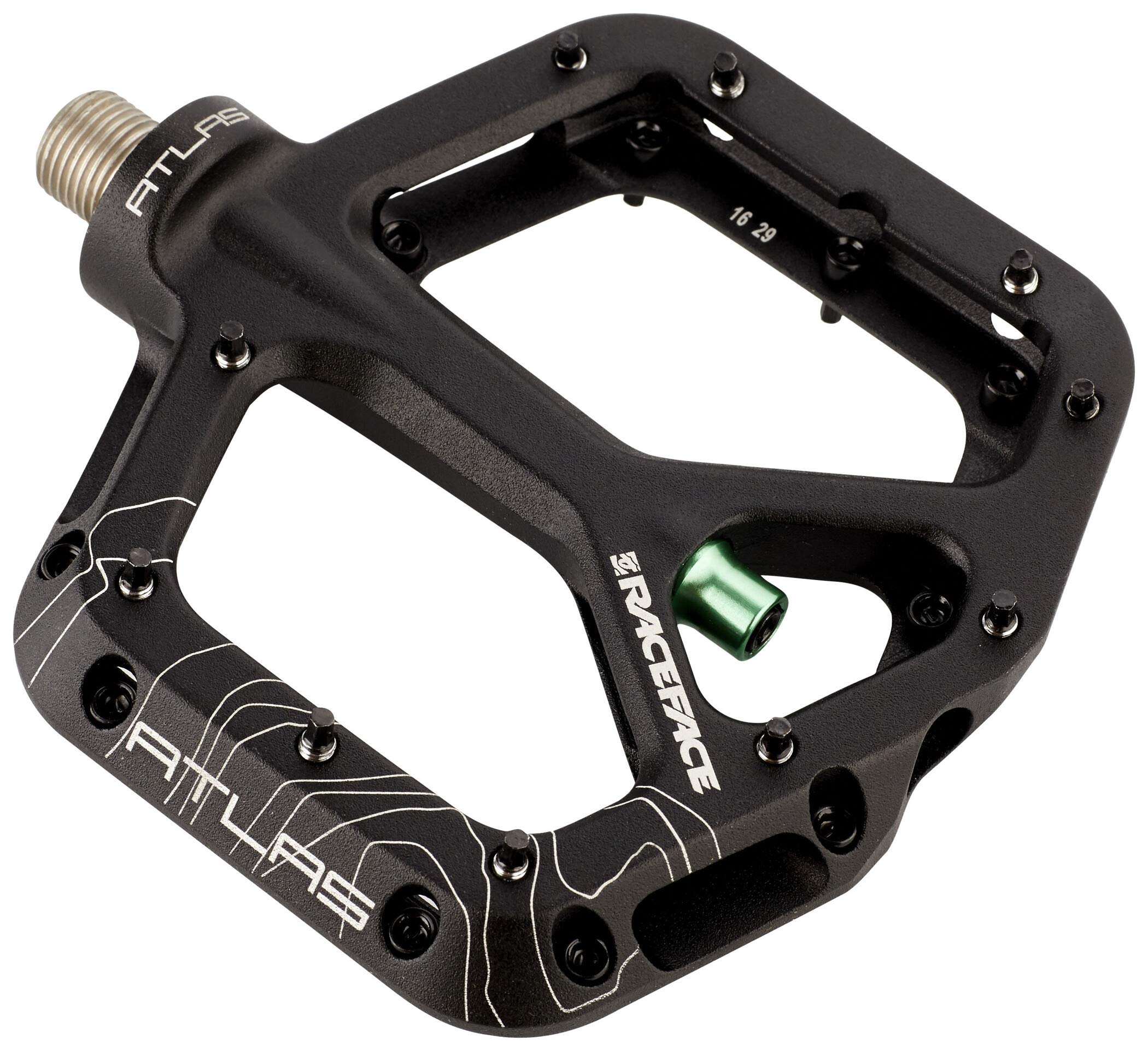 Race Face Atlas Bike Pedals - Premium Mountain Bike Pedals for Trail & Enduro Riding - Durable MTB Pedals with Excellent Grip - Perfect for Off-Road Cycling & Mountain Biking Adventures