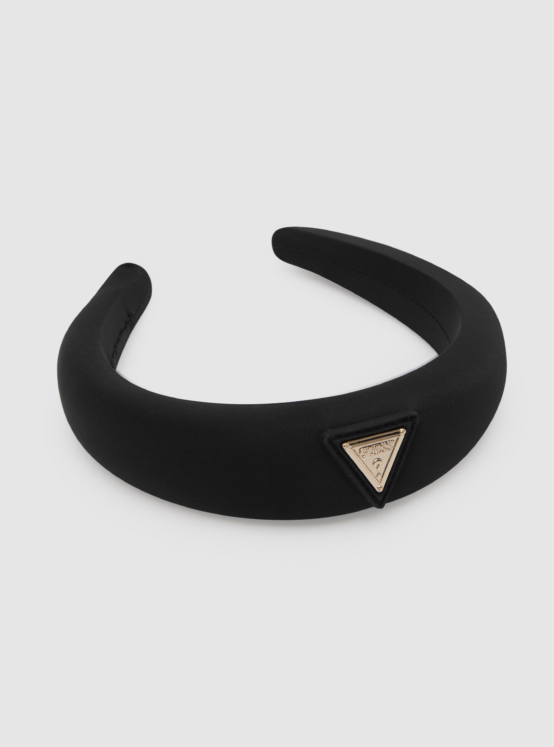 Black Logo Headband for Women & Men - Stretchy Comfortable Sports Headband for Running, Yoga, Workout & Gym - Non-Slip Sweatband for Active Lifestyle