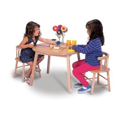Round Kids Table - Durable & Safe Children's Play Table for Toddlers - Perfect for Playroom, Classroom, Arts & Crafts, Snack Time and Learning Activities
