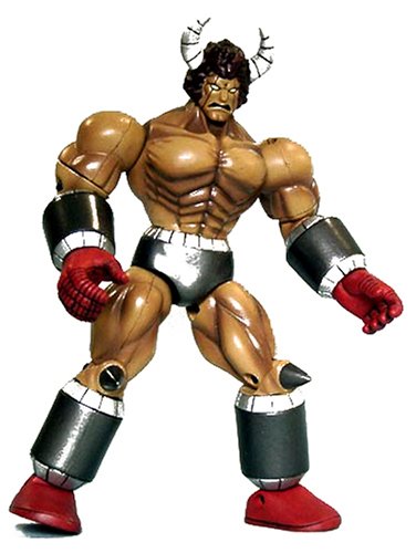 Kinnikuman Devil Superman Buffalo Man Action Figure - Japan Import Skin Color Seven Romando - Perfect for Anime Collectors & Kinnikuman Fans