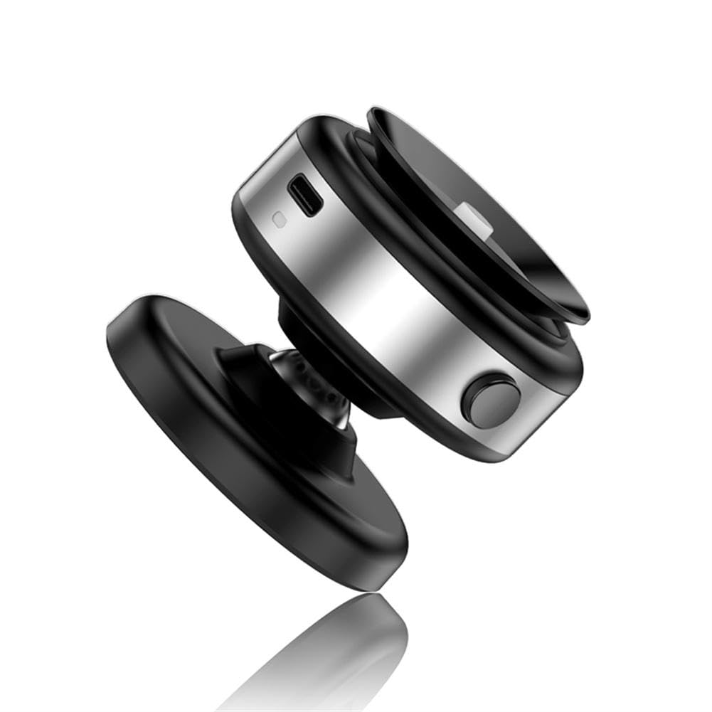 GINTBN 2024 Upgraded Magnetic Car Phone Holder - Strong Vacuum Suction & Secure Mount for iPhone, Samsung, Google Pixel - Perfect for Driving, Navigation & Hands-Free Calls