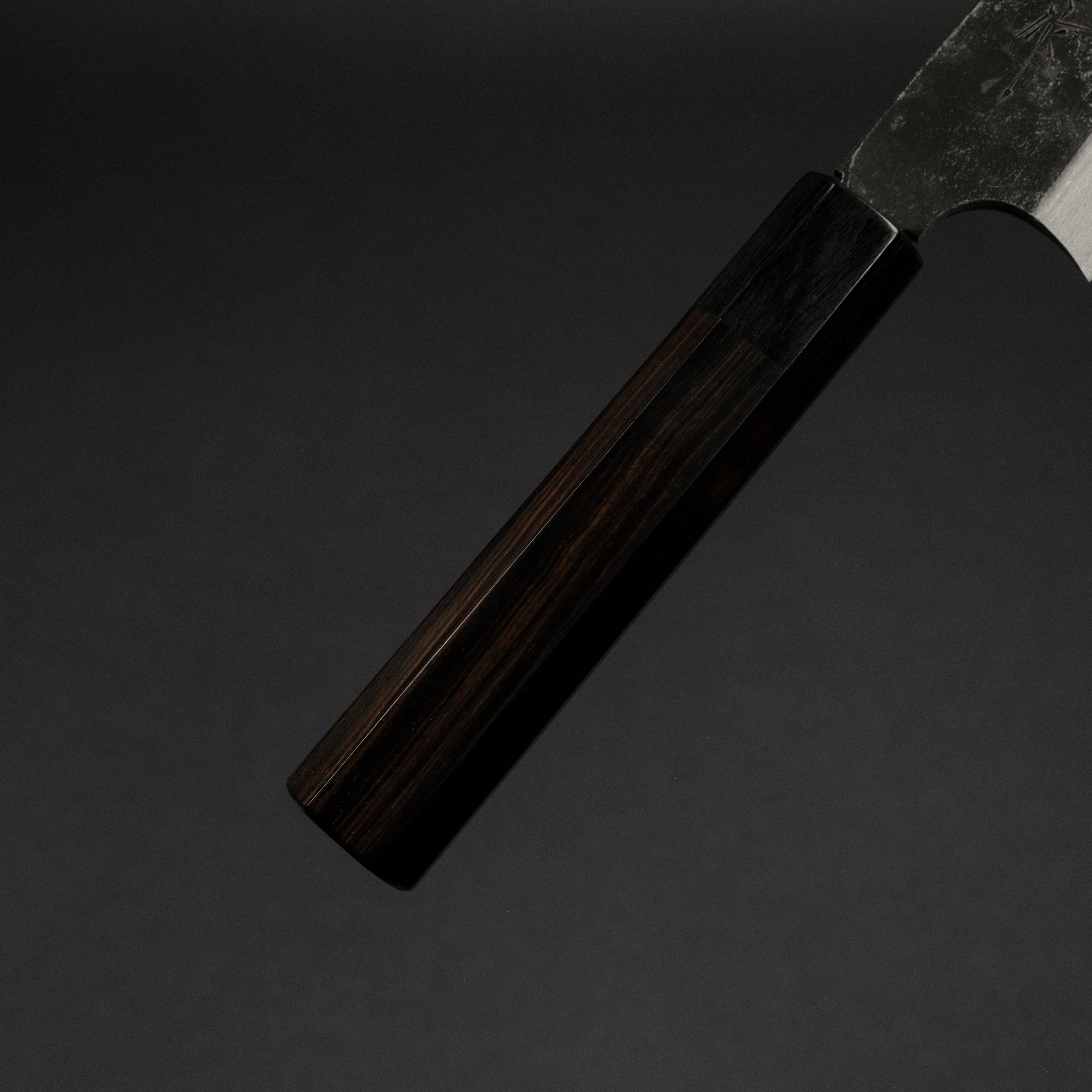 Kitaoka Blue #2 Kurouchi Funayuki 165mm Japanese Kitchen Knife with Ebony Handle - Perfect for Sushi, Sashimi & Precision Cutting