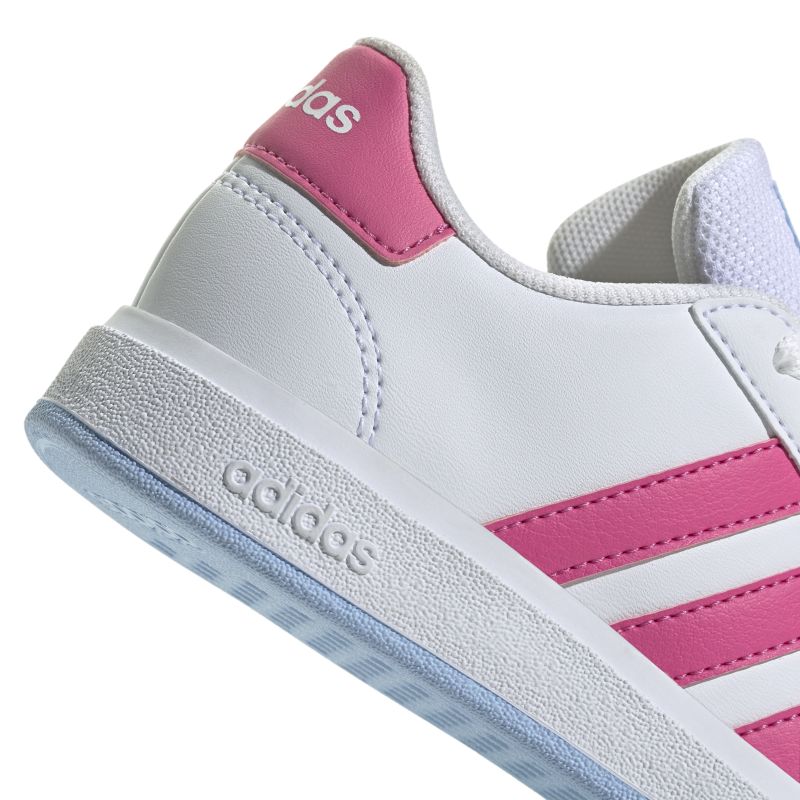 Adidas Grand Court 2.0 Kids Sneakers - Comfortable Casual Shoes for Boys & Girls - Perfect for School, Playground & Everyday Wear