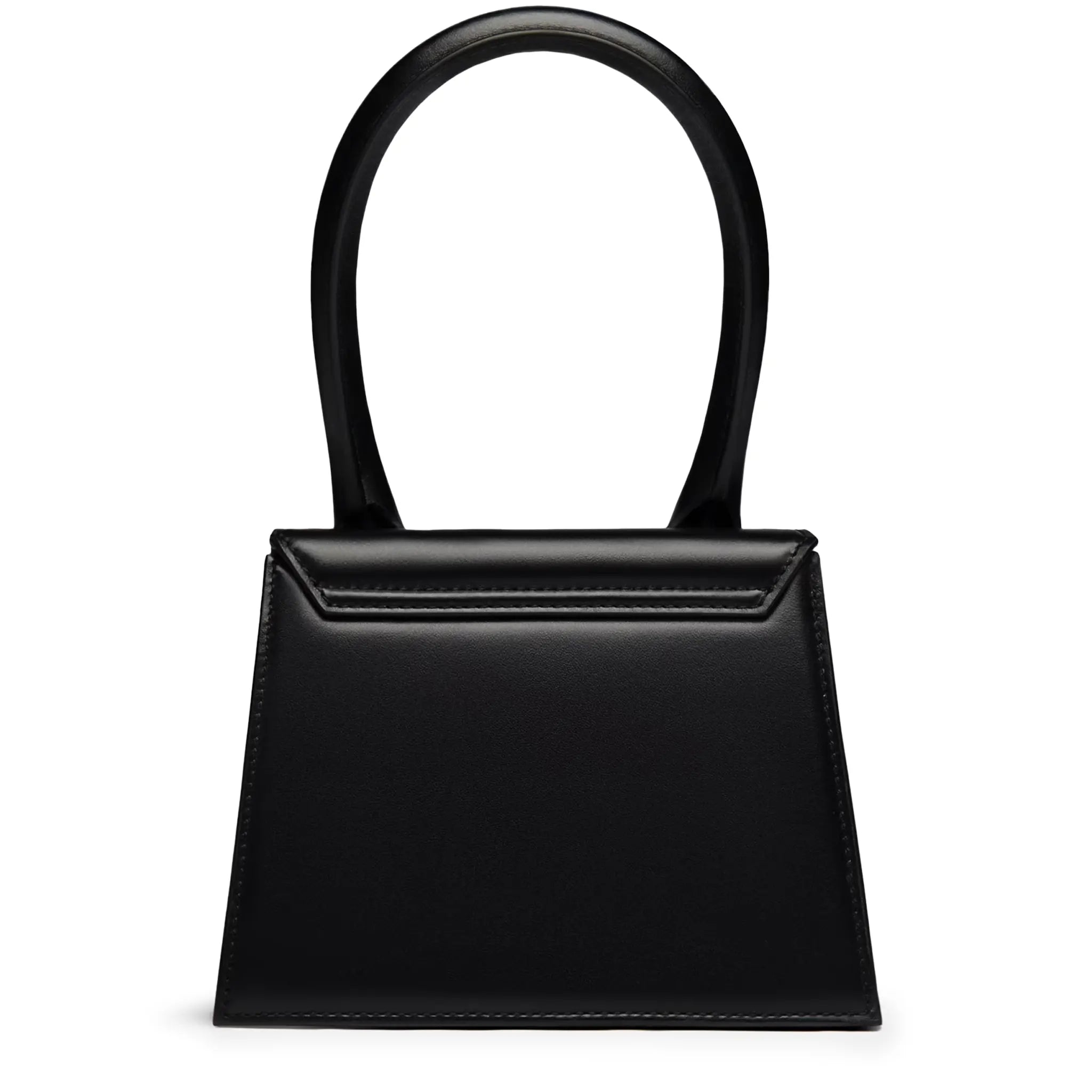 Jacquemus Le Chiquito Moyen Black Leather Crossbody Bag for Women | Luxury Designer Handbag | Perfect for Evening Parties, Date Night & Travel Accessories