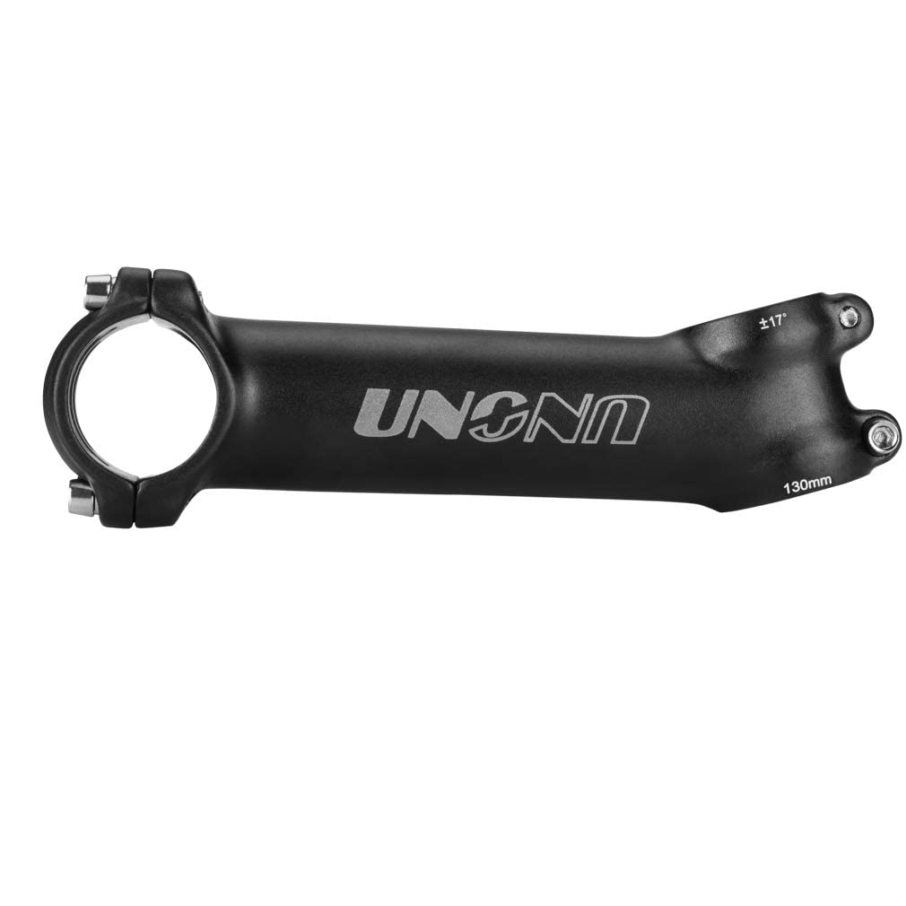BESNIN 17° Bicycle Stem - 31.8mm Handlebar Clamp, 60/70/90/110/130mm Length Options for MTB, Road Bike, BMX - Durable Aluminum Alloy Mountain Bike Stem for Cycling & Trail Riding