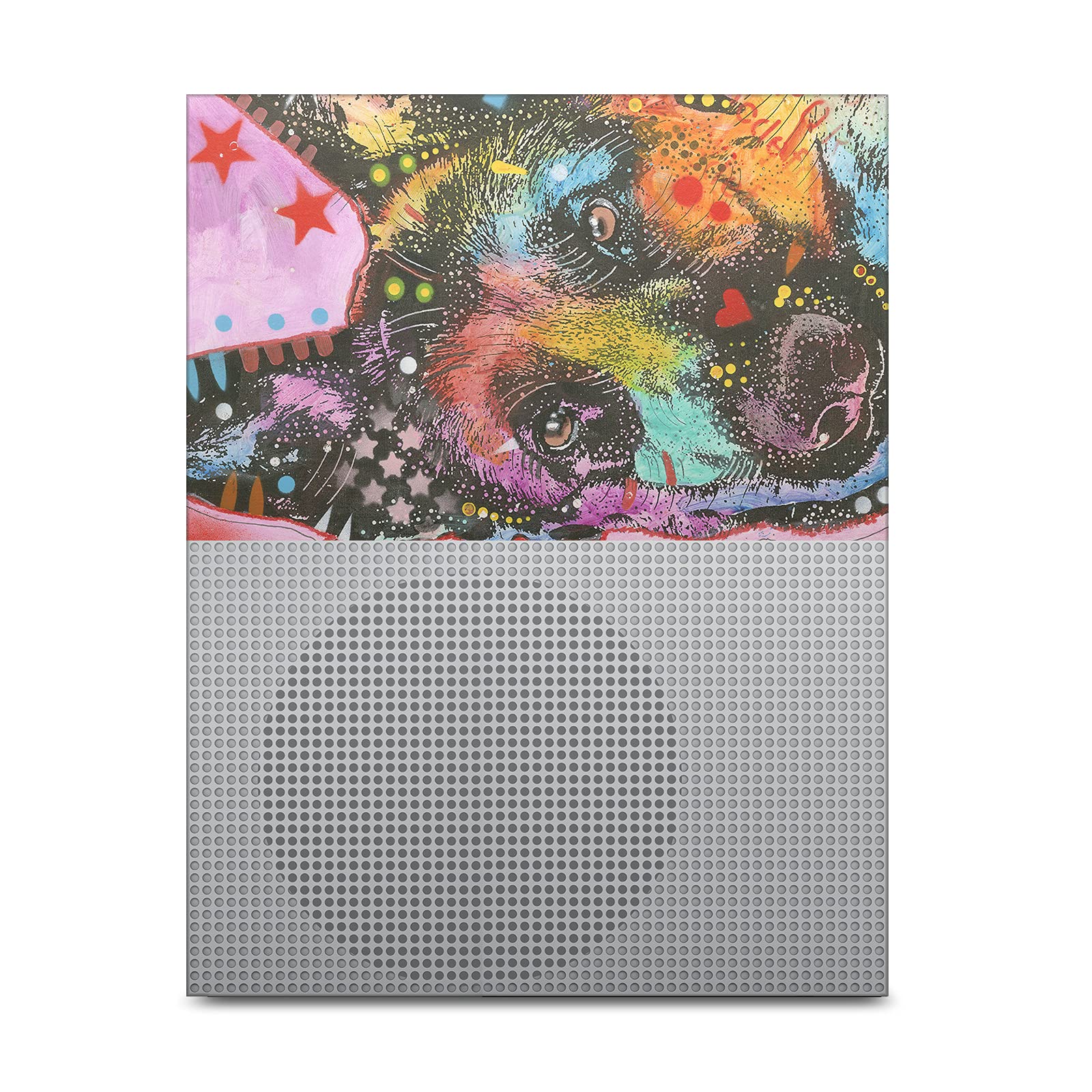 Head Case Designs Licenza Ufficiale Dean Russo Pastore Tedesco Animali Vinile Sticker Gaming Pelle Adesivo Compatibile con Xbox One S Console - Protezione Antigraffio e Decorazione per Gamer
