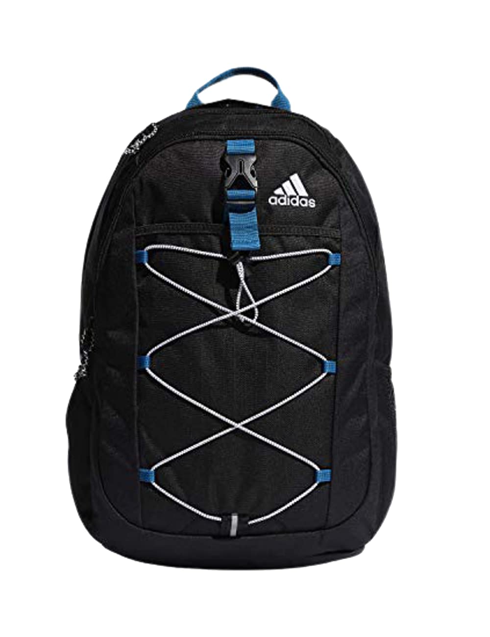 Adidas Unisex-Adult Ultimate ID Backpack - Black/Active Teal, One Size - Durable School & Travel Backpack for Work, Gym & Outdoor Adventures