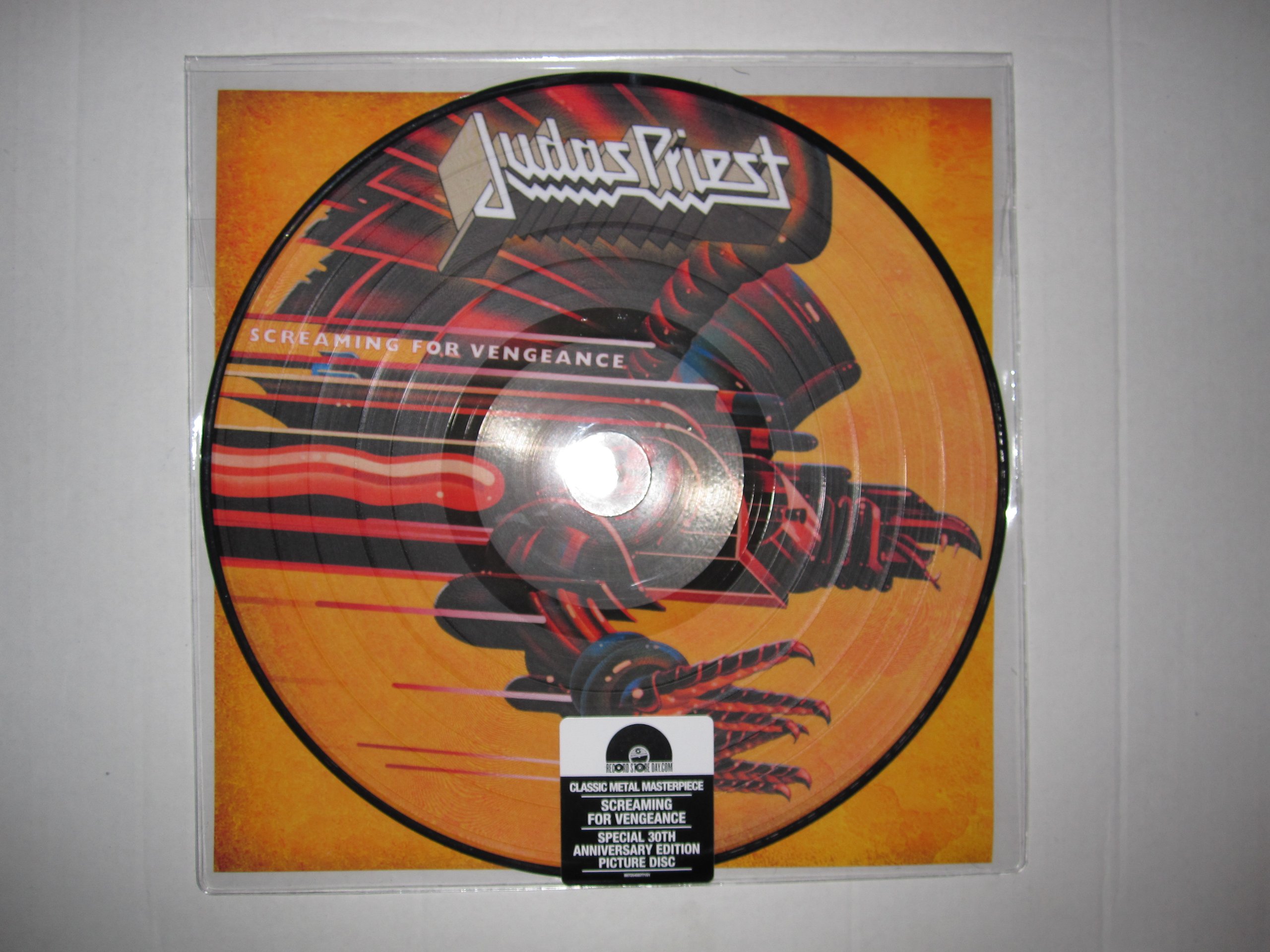 JUDAS PRIEST Screaming For Vengeance Limited Edition Picture Disc Vinyl Record - RSD Exclusive Collector's Item for Metal Music Fans | Perfect for Home Decor, Music Collections & Gift Giving